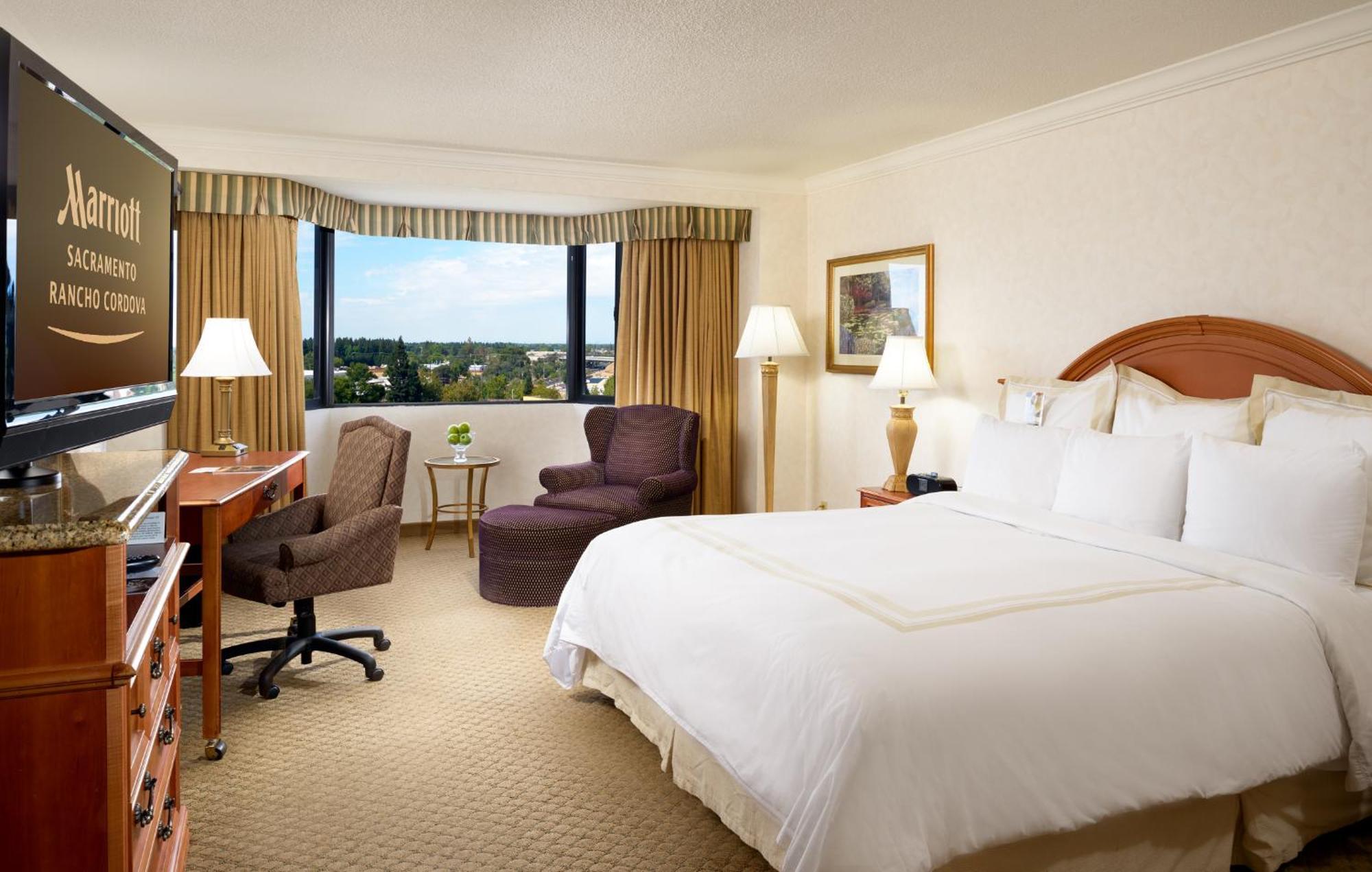 Отель Sacramento Marriott Ранчо Кордова Номер фото